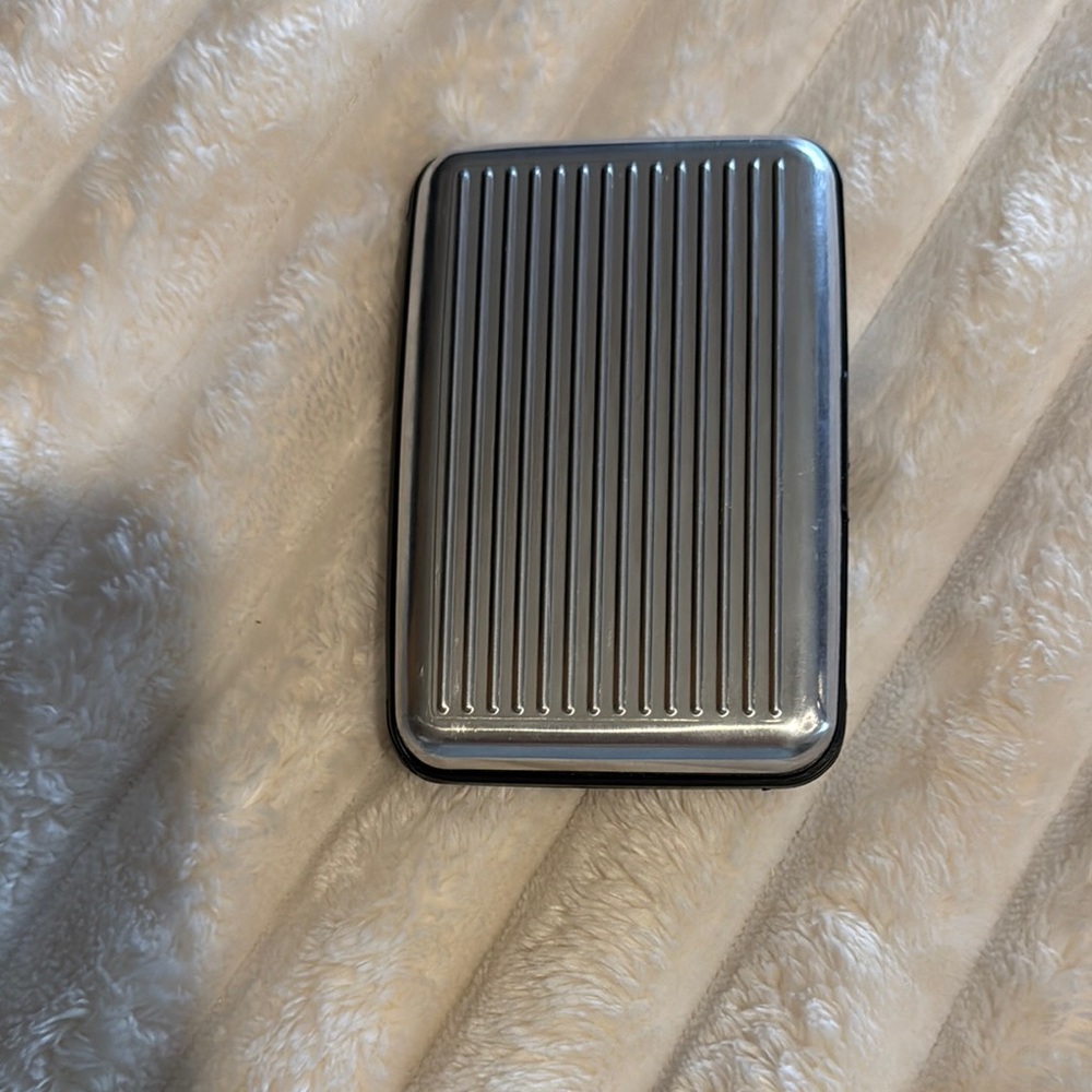 Silver Card Holder